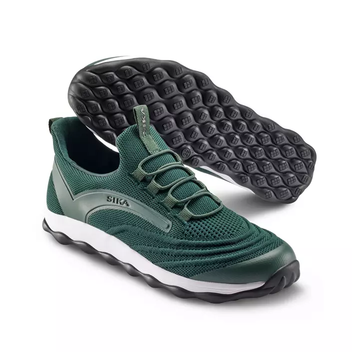 Sika Bubble Leap work shoes O1, Green, large image number 1