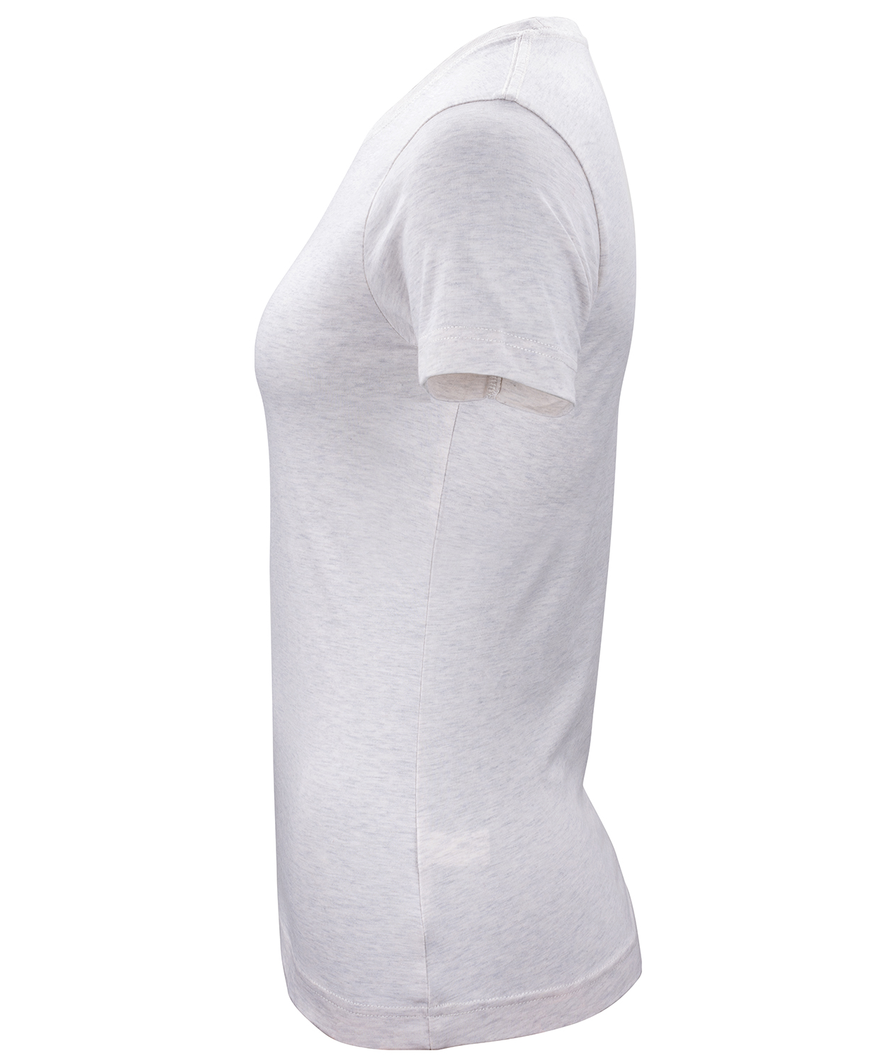 Clique Classic dame T-shirt, Natur melange, large image number 2