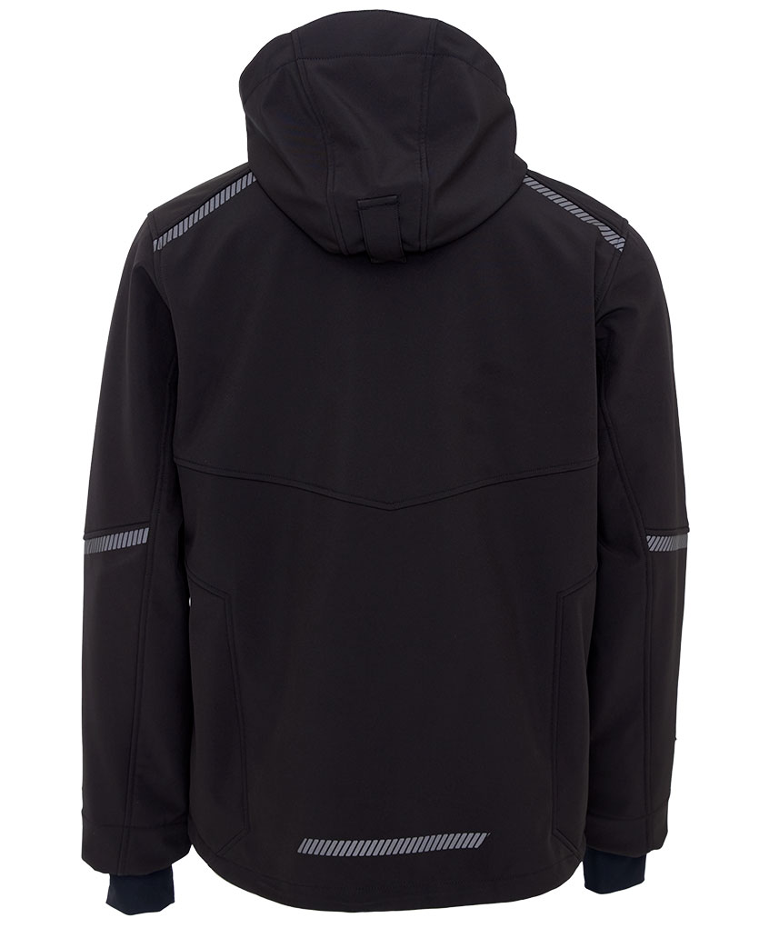 ELKA Working Xtreme softshell jacket, Black, large image number 2