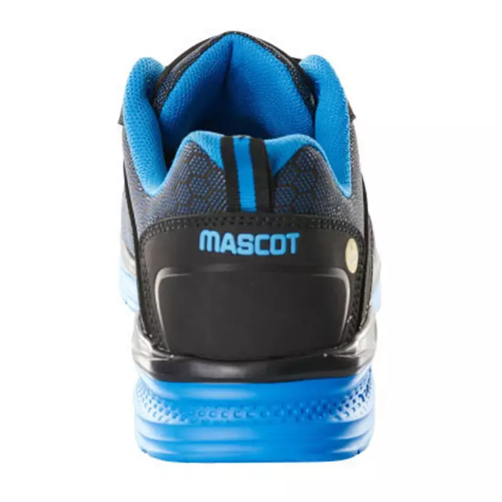 Mascot Carbon safety shoes S1P, Black/Cobalt Blue, large image number 4