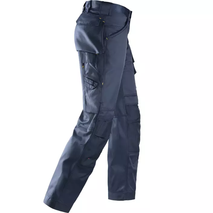 Snickers work trousers DuraTwill 3312, Marine Blue, large image number 3