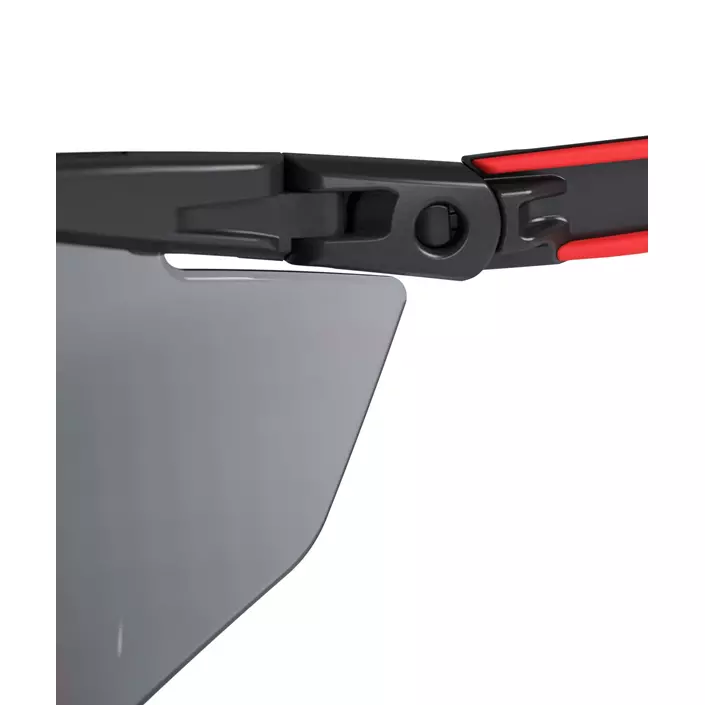 Hellberg Argon AF/AS safety glasses, Red, Red, large image number 2