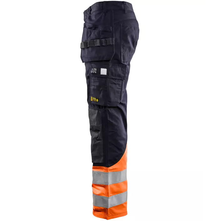 Blåkläder Multinorm Handwerkerhose, Marine/Hi-Vis Orange, large image number 2
