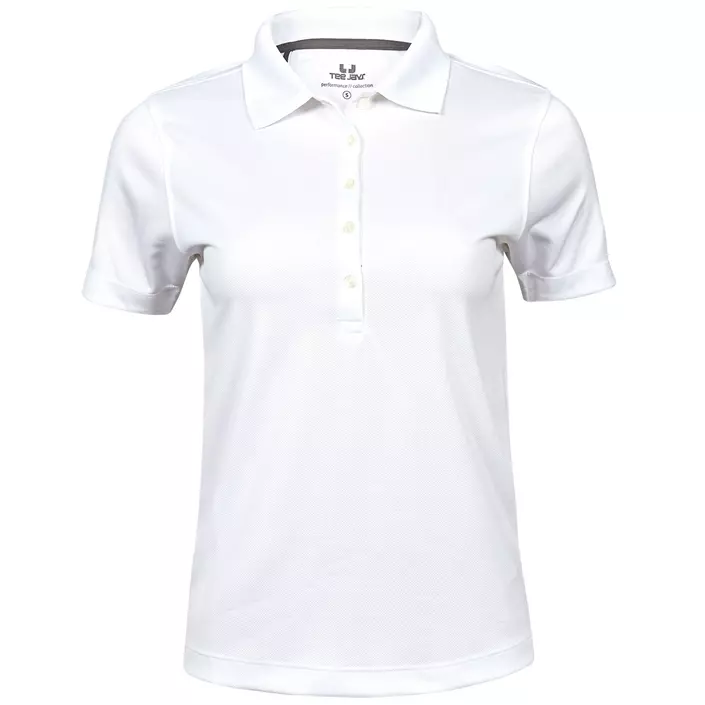 Tee Jays Performance dame polo T-shirt, Hvid, large image number 0
