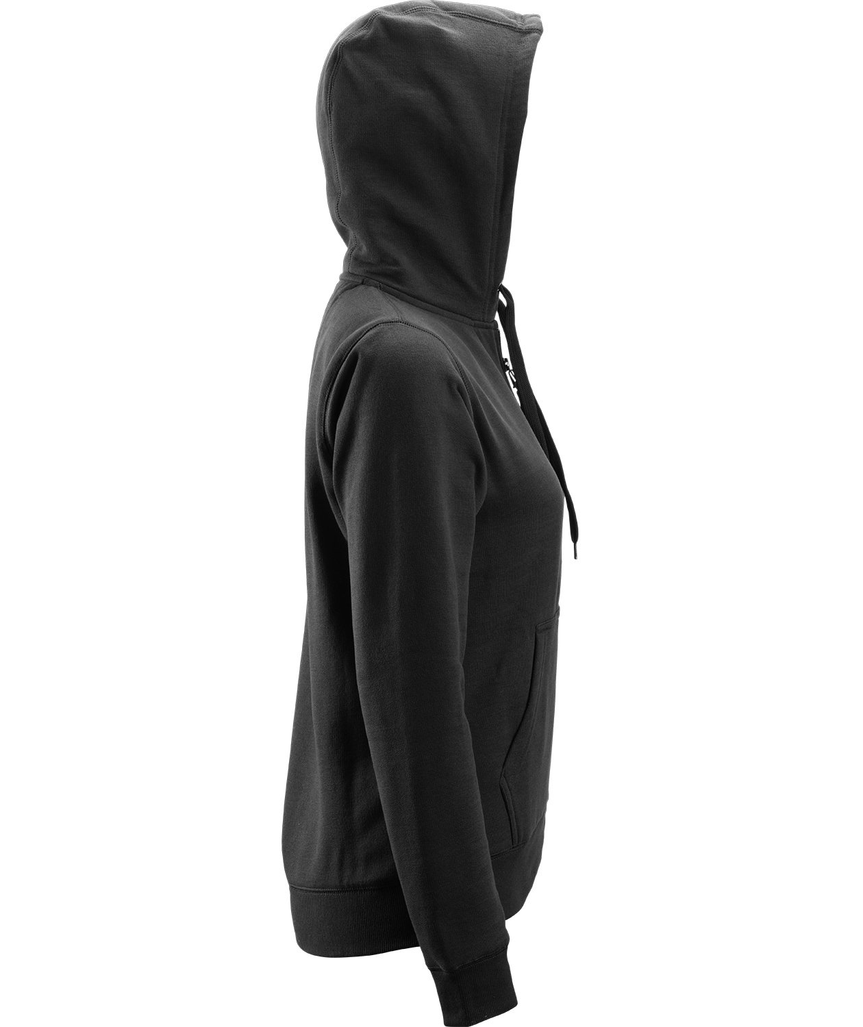 Snickers women's zip hoodie 2806, Black, large image number 3