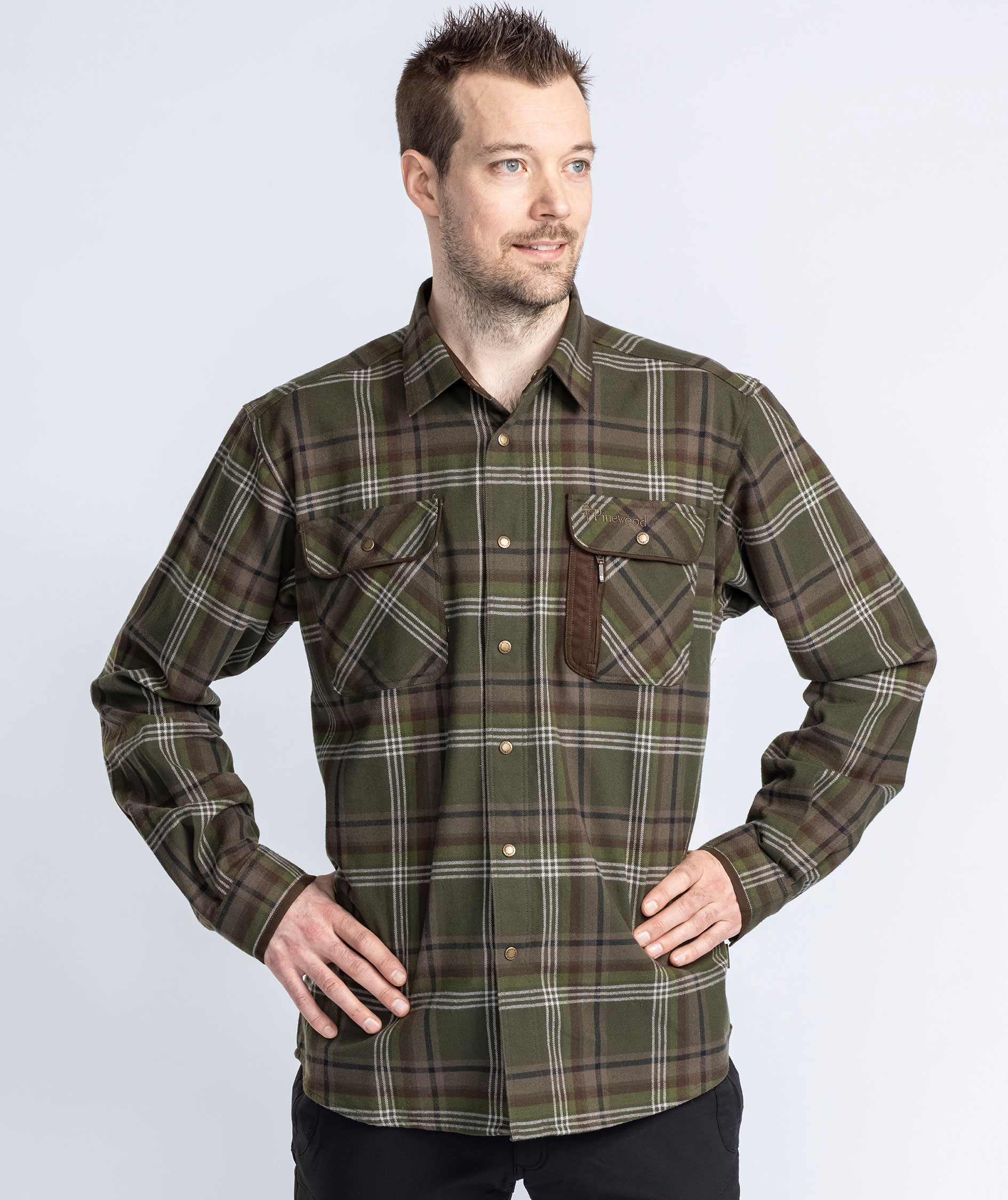 Pinewood Cornwall skovmandsskjorte