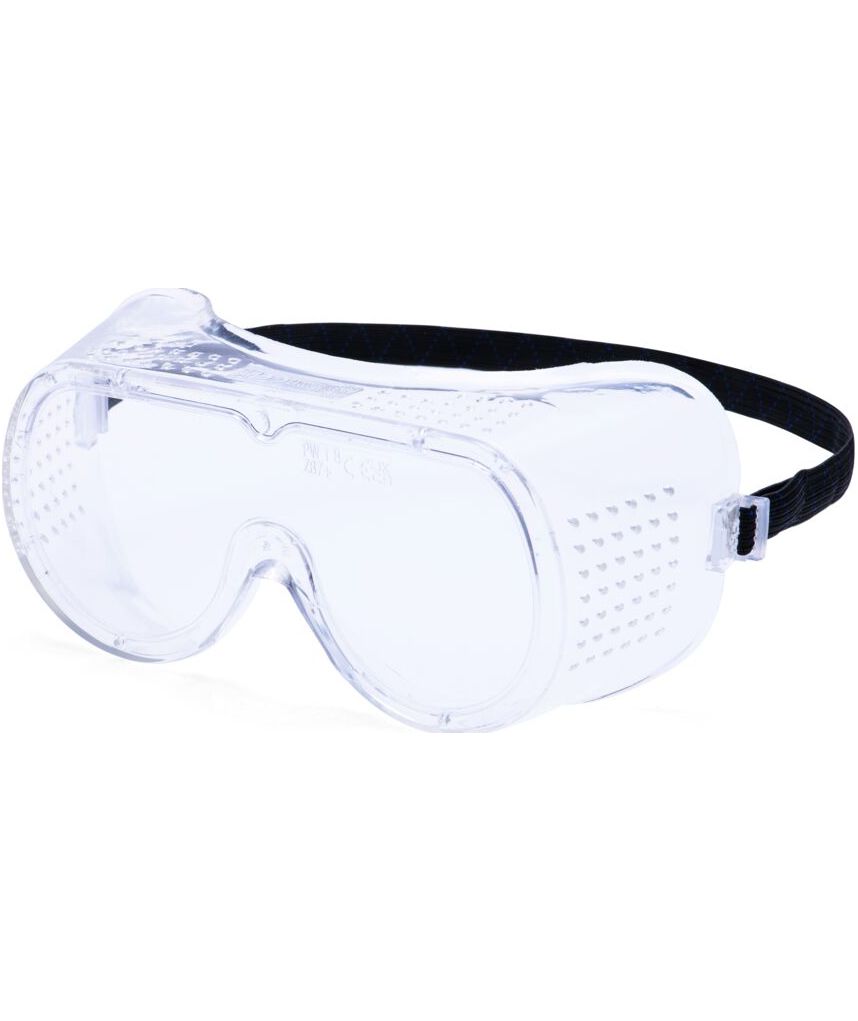 Portwest PW20 goggles safety glasses, Clear, Clear, large image number 2