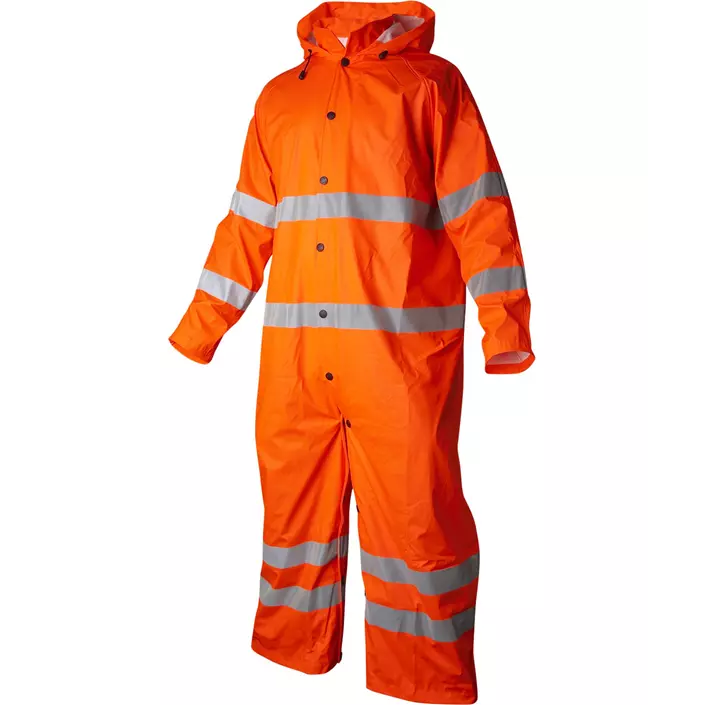 Top Swede raincoat/rain coveralls 9095, Hi-vis Orange, large image number 1