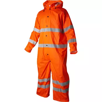 Top Swede raincoat/rain coveralls 9095, Hi-vis Orange