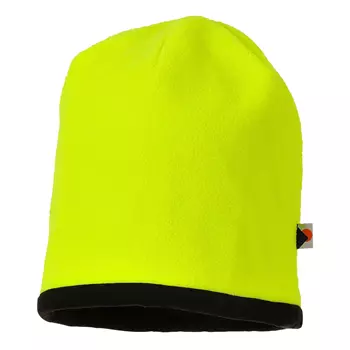 Portwest reversible fleece hat, Yellow/Black