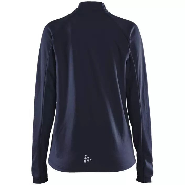 Craft Evolve Full Zip women's sweatshirt, Navy, large image number 2