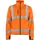 ProJob softshell jacket 6105, Hi-Vis Orange/Black, Hi-Vis Orange/Black, swatch