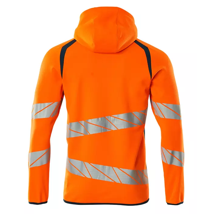 Mascot Accelerate Safe hoodie, Hi-Vis Orange/Dark Petroleum, large image number 1