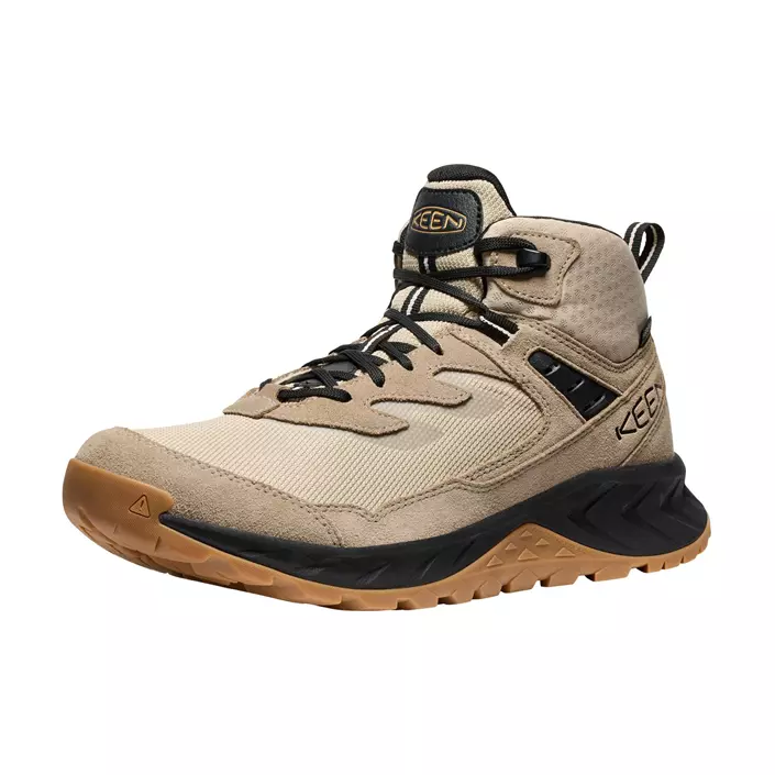 Keen Hightrail Mid WP vandrarkängor, Brindle/oak buff, large image number 3