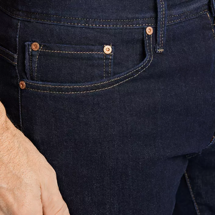 Bison Superflex jeans, Raw Navy, large image number 2