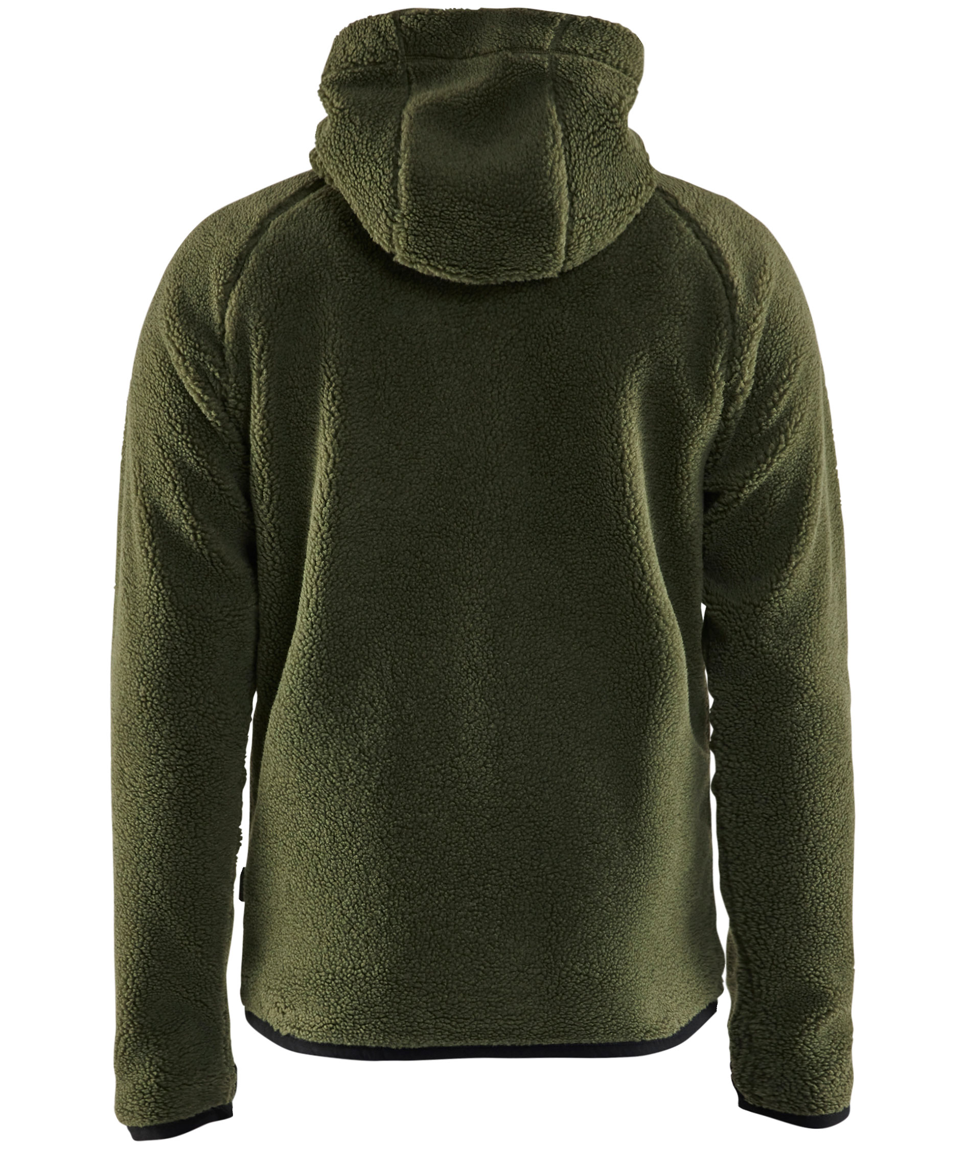 Bl&aring;kl&auml;der fiberpelsjakke