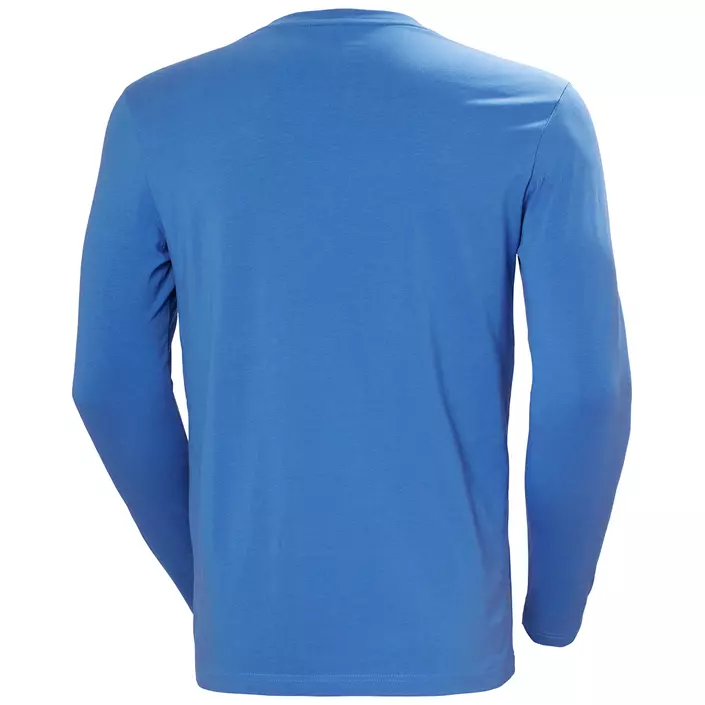 Helly Hansen langermet T-skjorte, Stone Blue, large image number 3