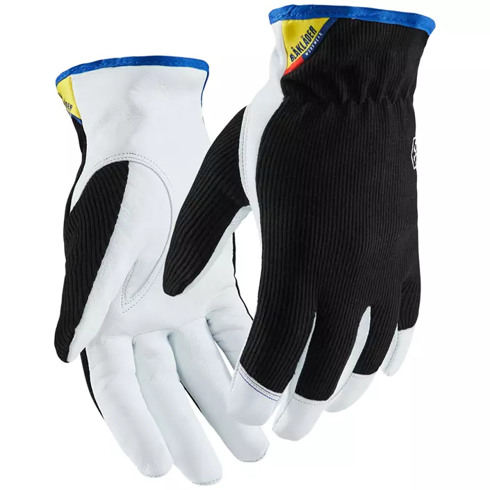 Blåkläder 2286 foret arbejdshandsker, Sort/Hvid, large image number 0