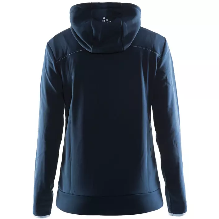 Craft Leisure hoodie dam med dragkedja, Mörk marinblå, large image number 1