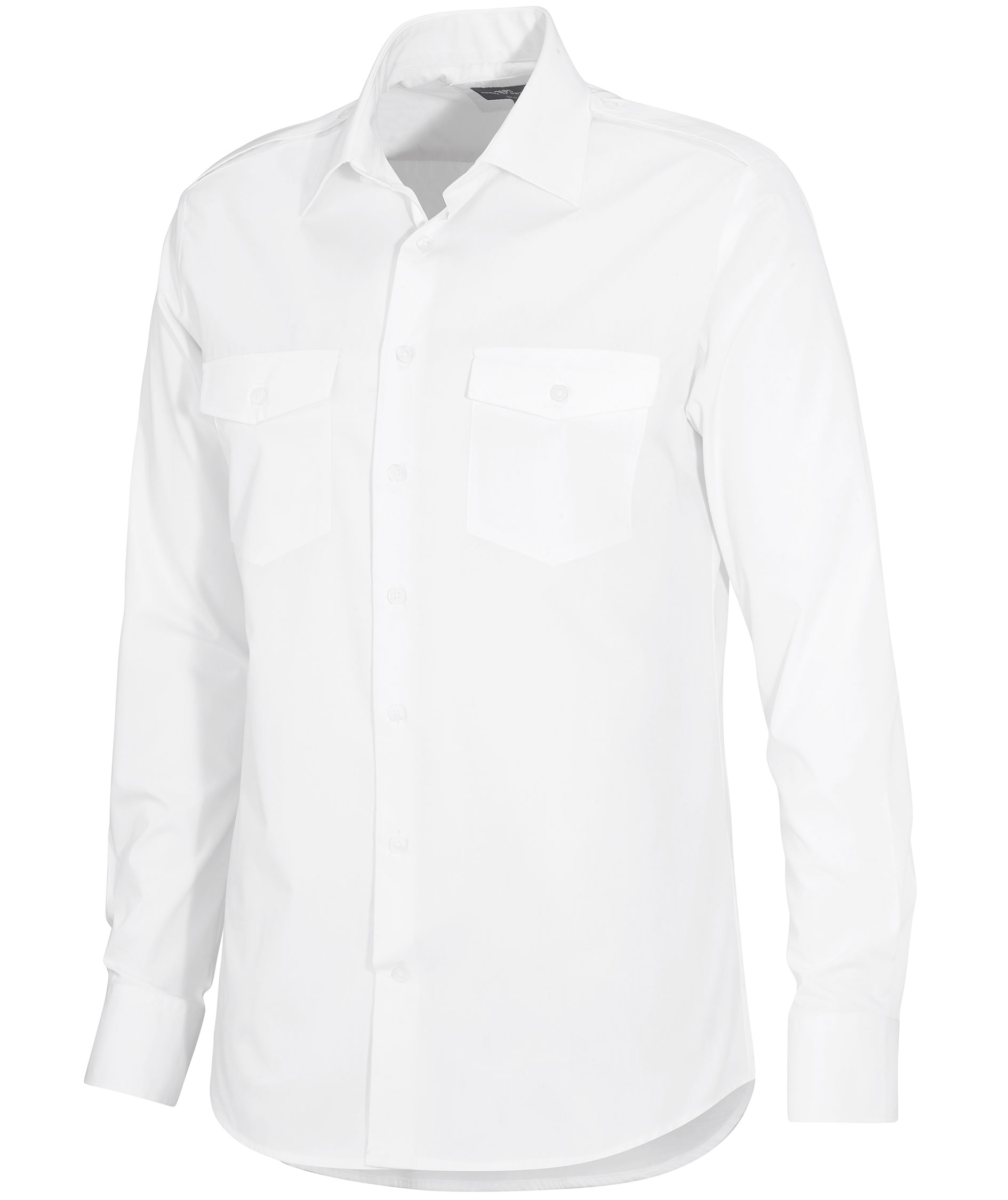 Derby of Sweden Maverick Slim fit pilot shirt, White, large image number 4