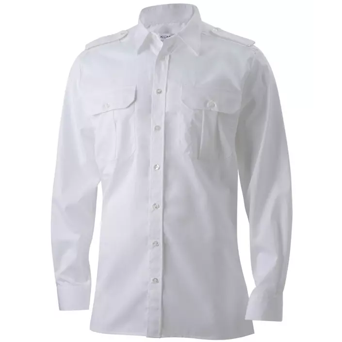 Kümmel Frank Slim fit pilot shirt, White, large image number 0