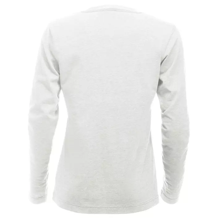 Clique Orlando long-sleeved women's Grandad T-shirt, Stone white, large image number 2