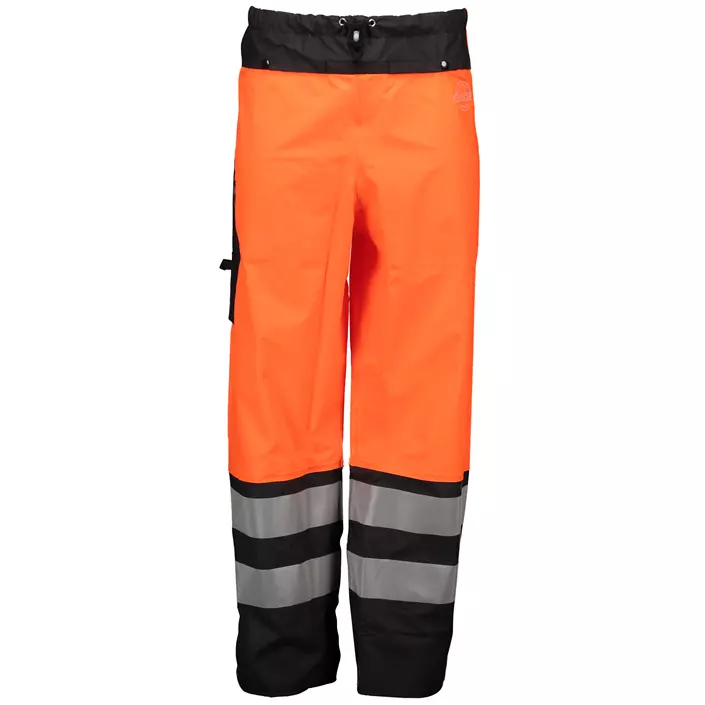 Abeko Atec De Luxe Supreme rain trousers, Hi-Vis Orange/Black, large image number 0