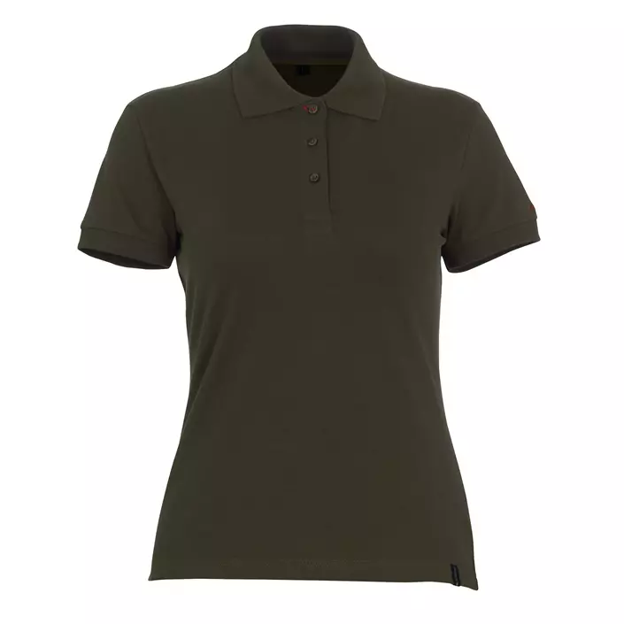 Mascot Crossover Samos women's Polo shirt, Dark Olive Green, large image number 0
