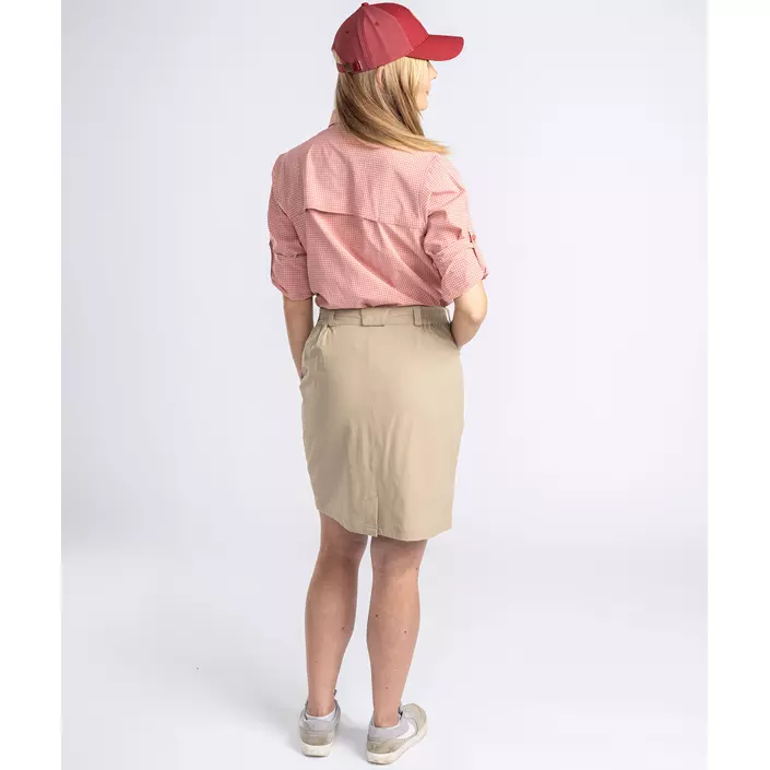 Pinewood NatureSafe dameskjorte, Brick Pink/Off White, large image number 8