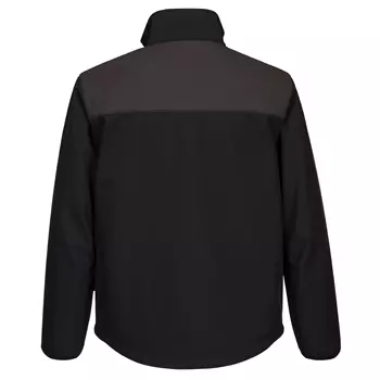 Portwest PW2 softshell jacket, Black/Grey