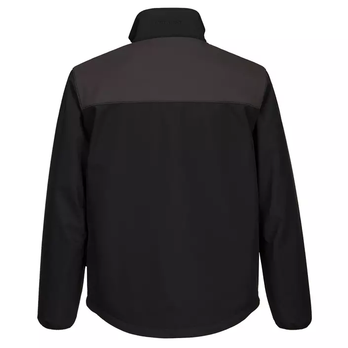 Portwest PW2 softshell jacket, Black/Grey, large image number 1