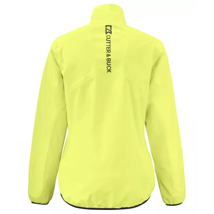 Cutter & Buck La Push women's rain jacket, Neon Yellow, large image number 1