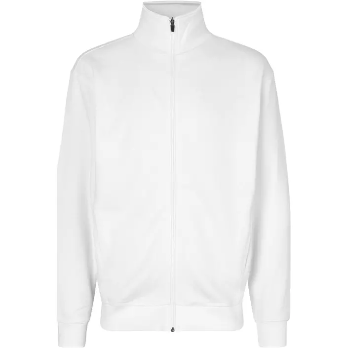ID sweat cardigan, White, large image number 0