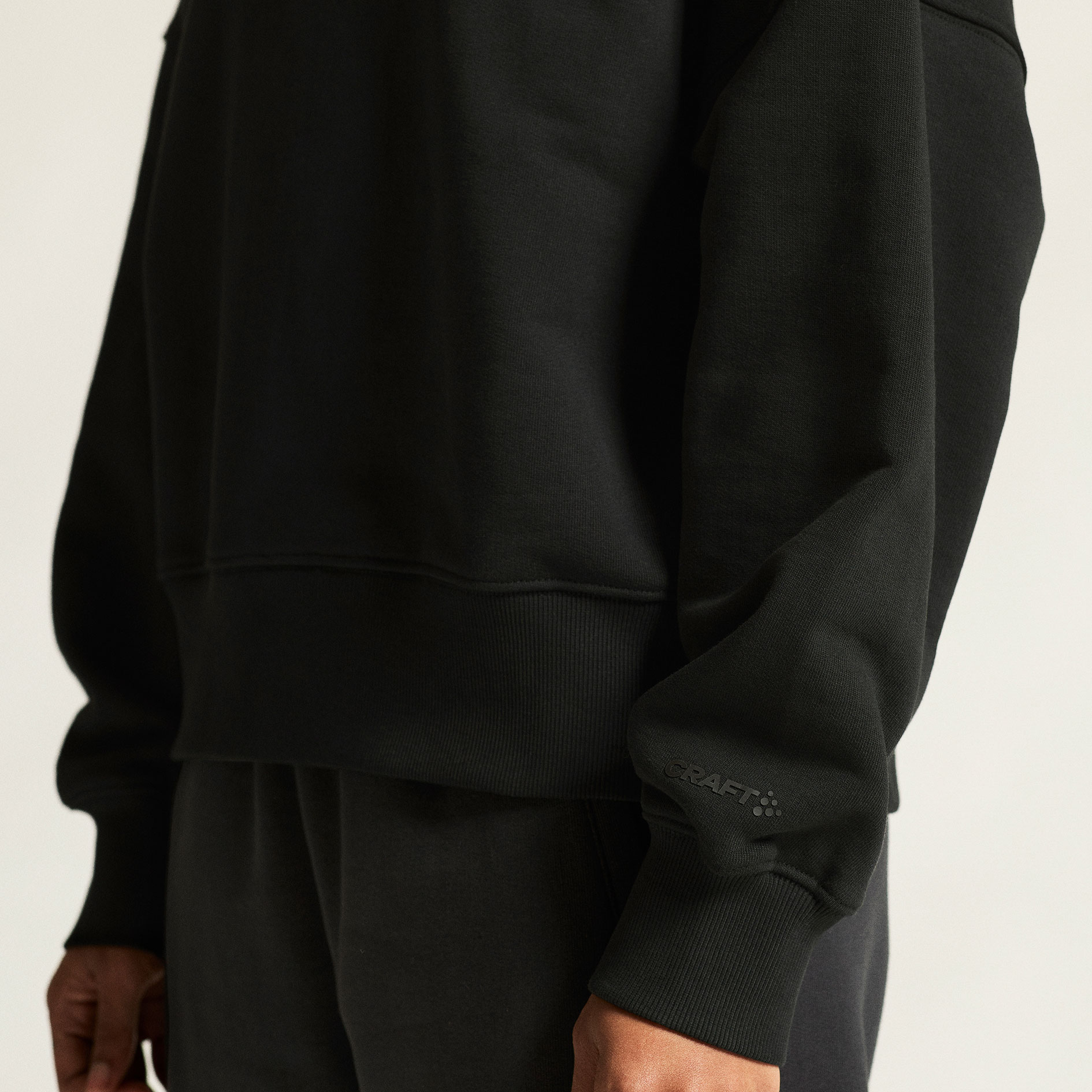 Craft Frequent women's half zip, Black, large image number 6