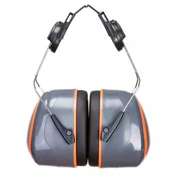 Portwest PW62 ear defenders helmet mounted, Grey/orange