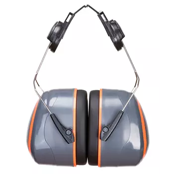 Portwest PW62 høreværn til hjelmmontering, Grå/orange