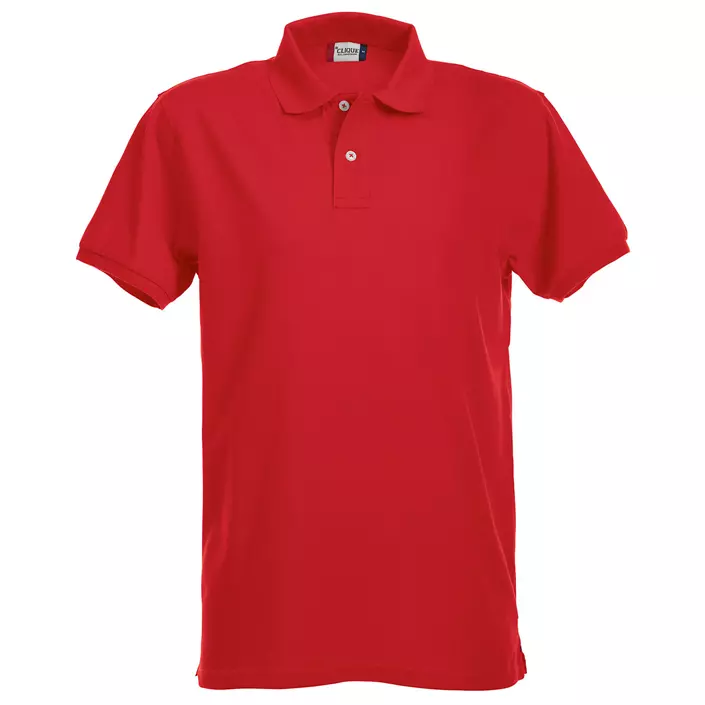 Clique Premium polo t-shirt, Rød, large image number 0