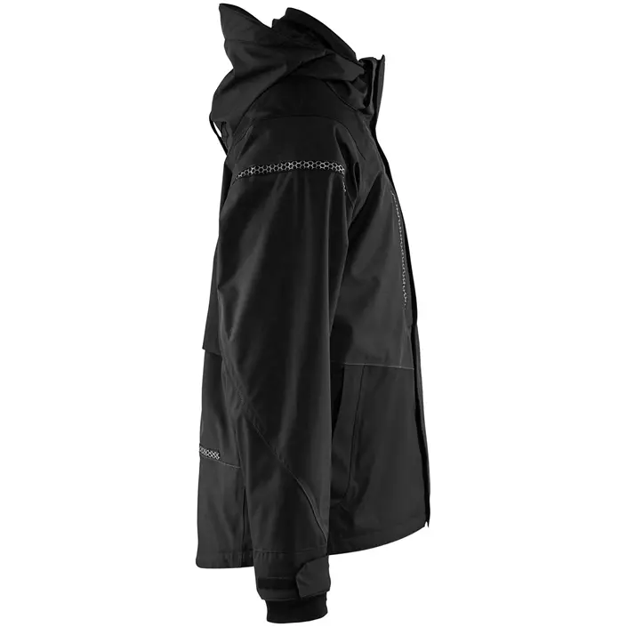 Blåkläder shell jacket, Black, large image number 2