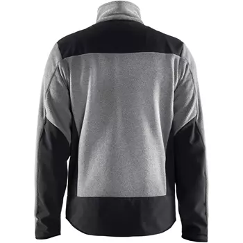 Blåkläder strikjakke med softshell