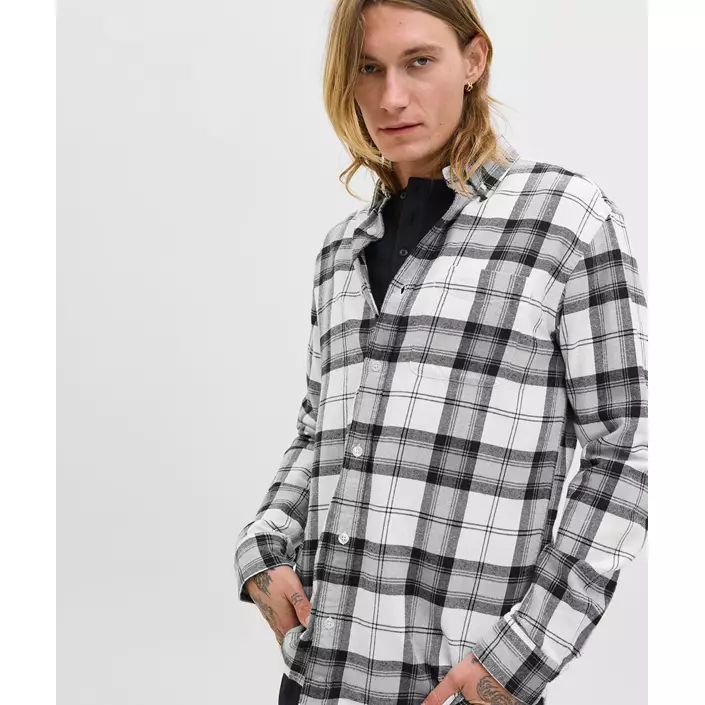 Jack & Jones Premium JPRBLUBROOK CHECK skjorte, Black, large image number 3