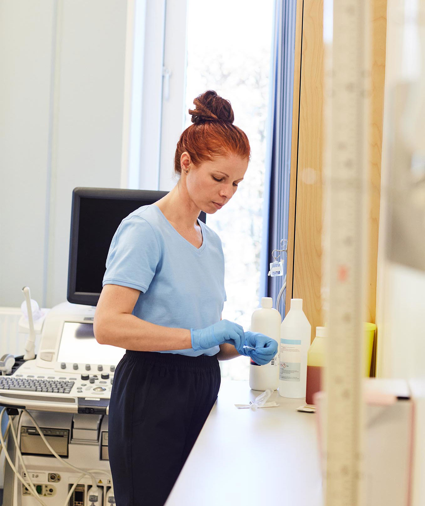 ID PRO Wear CARE  Damen T-Shirt, Hellblau, large image number 5