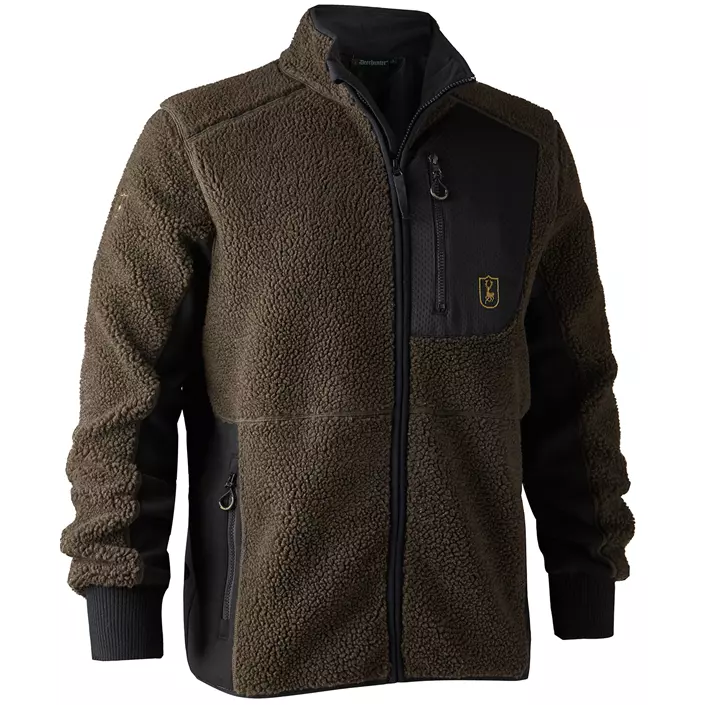 Deerhunter Rogaland fibre pile jacket, Chocolate Brown, large image number 0
