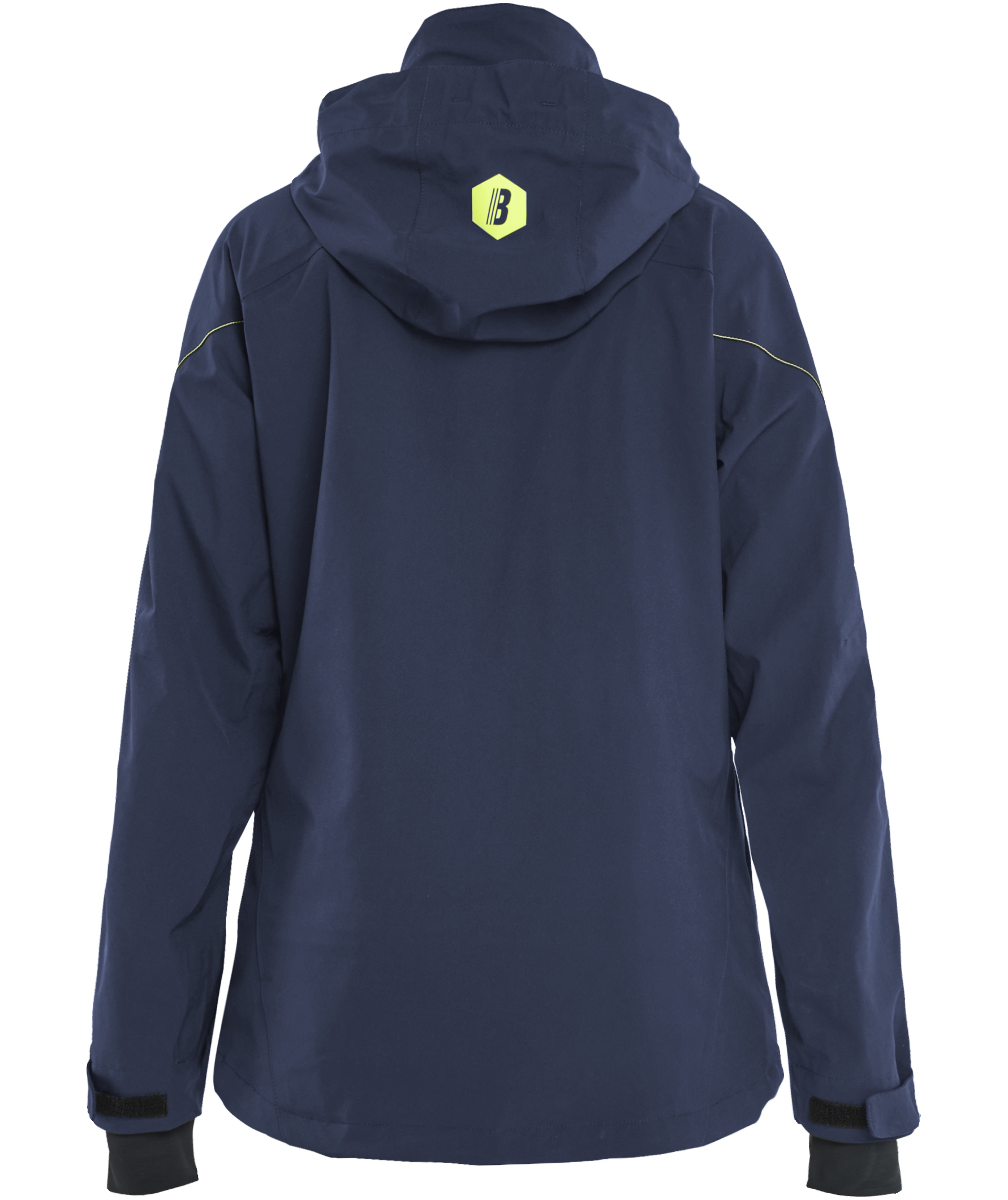 Bl&aring;kl&auml;der women's shell jacket full stretch, Dark Marine/Hi-Vis Yellow, large image number 1