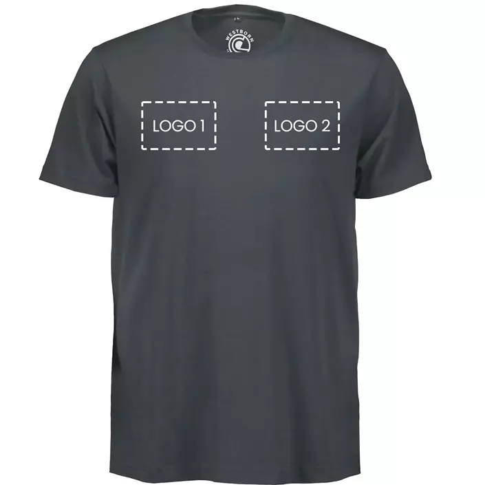 Westborn T-shirt med logotryck, , large image number 1