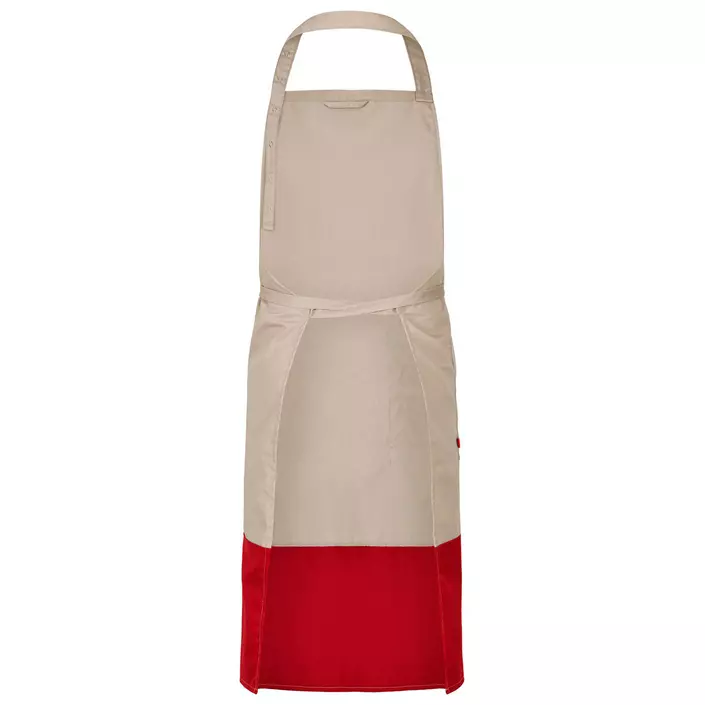 Segers 4069 bib apron, Dark Red, Dark Red, large image number 1