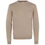Seven Seas knitted pullover with merino wool, Sand melange