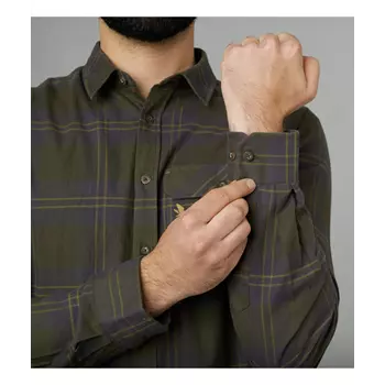 Seeland Highseat lumberjack shirt, Dark Olive