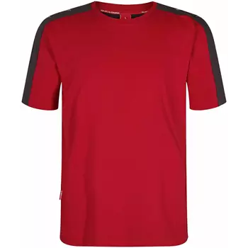 Engel Galaxy T-shirt, Tomato Red/Antracitgrå