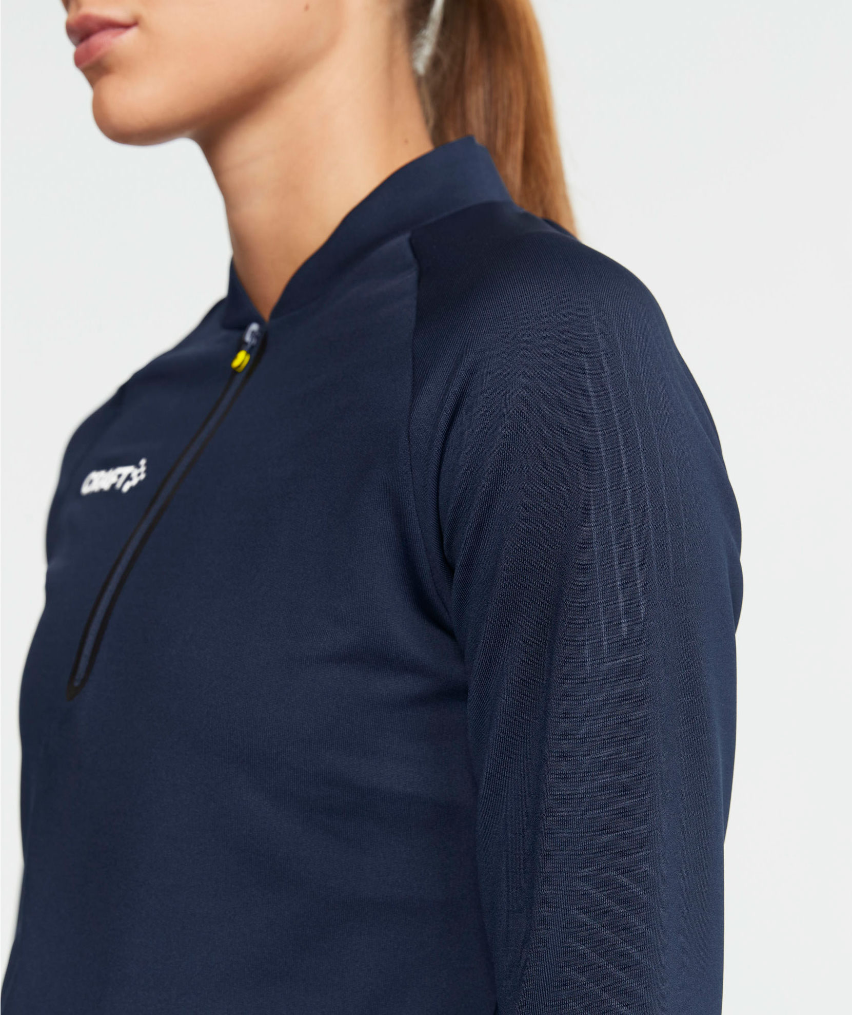 Craft Extend Damen Halfzip Trainingspullover, Navy, large image number 5