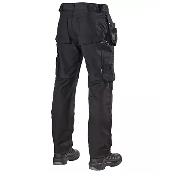 L.Brador craftsman trousers 1042PB, Black